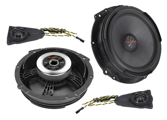 MUSWAY CSVT8.2C Volkswagen 20 cm Component Speaker Upgrade