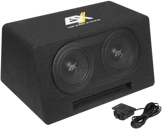 ESX DBX206QA Active Dual 6.5" Subwoofer System manufacturer image 1