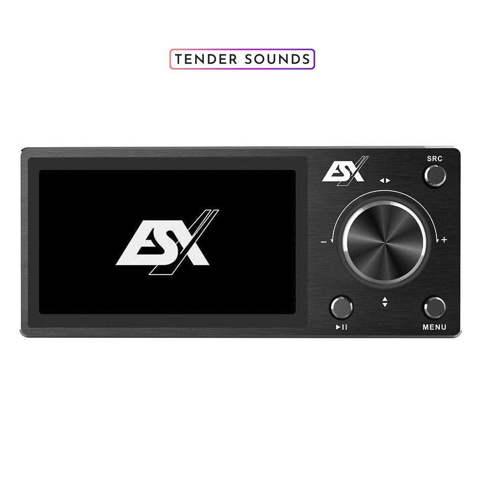Esx Color Display For Controlling The Hd Audio Player And Presets