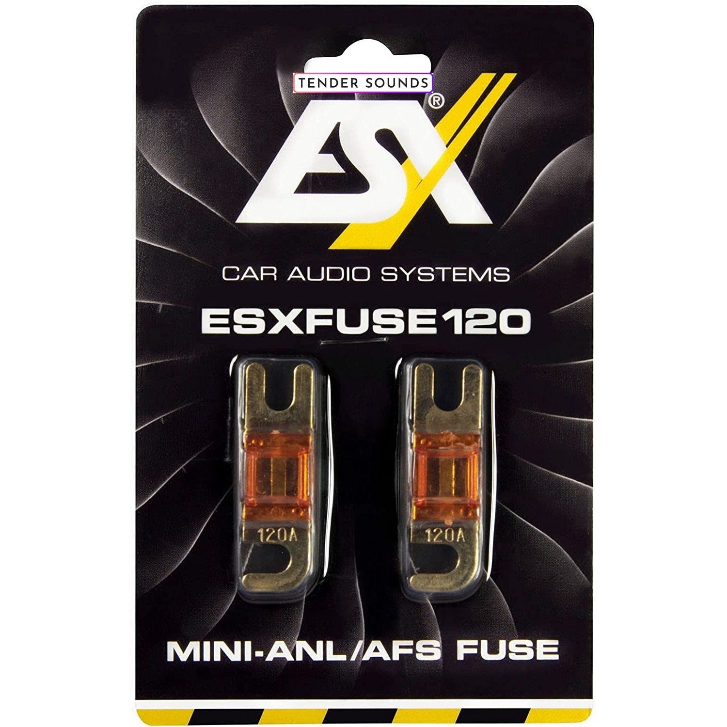 ESX Gold Plated Mini ANL Fuses 30A/40A/50A/60A/70A/80A/100A/120A