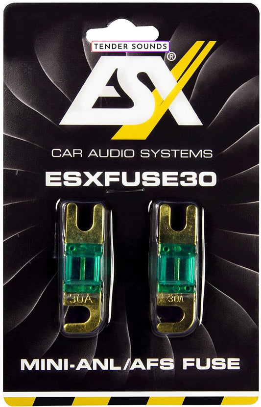 ESX Gold Plated Mini ANL Fuses 30A/40A/50A/60A/70A/80A/100A/120A