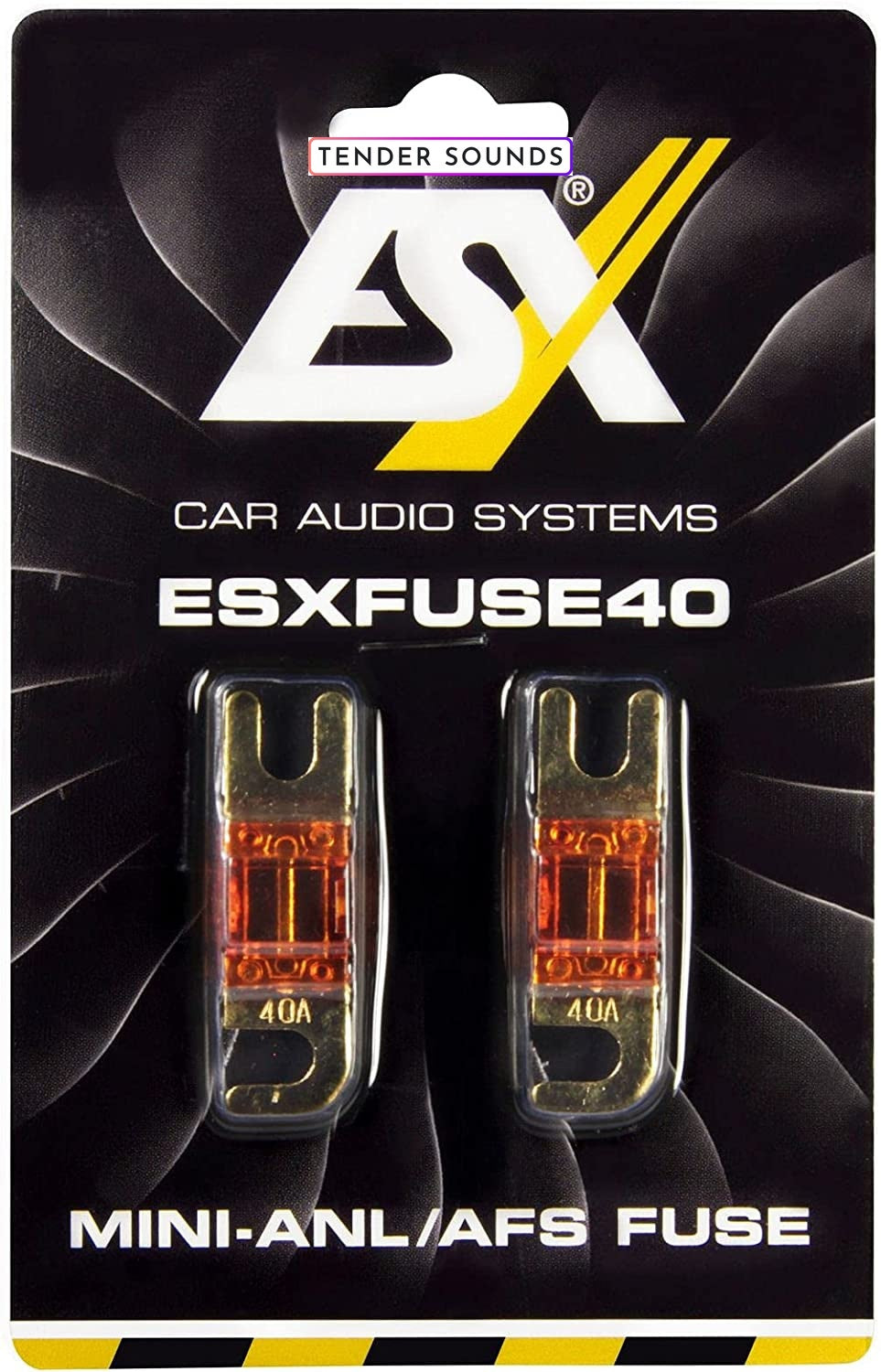 ESX Gold Plated Mini ANL Fuses 30A/40A/50A/60A/70A/80A/100A/120A