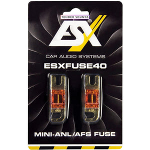 ESX Gold Plated Mini ANL Fuses 30A/40A/50A/60A/70A/80A/100A/120A