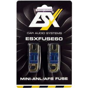 ESX Gold Plated Mini ANL Fuses 30A/40A/50A/60A/70A/80A/100A/120A