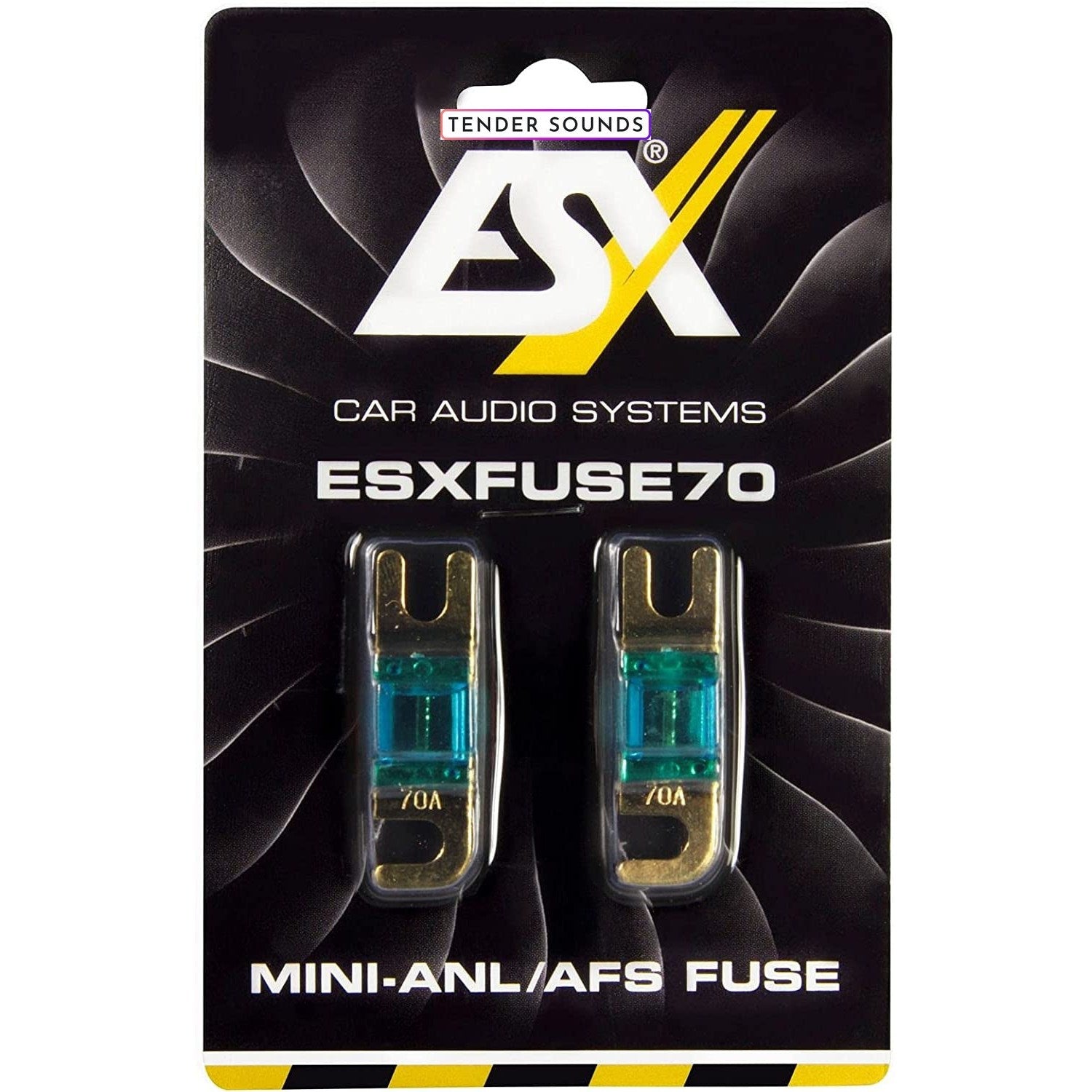 ESX Gold Plated Mini ANL Fuses 30A/40A/50A/60A/70A/80A/100A/120A