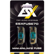 ESX Gold Plated Mini ANL Fuses 30A/40A/50A/60A/70A/80A/100A/120A