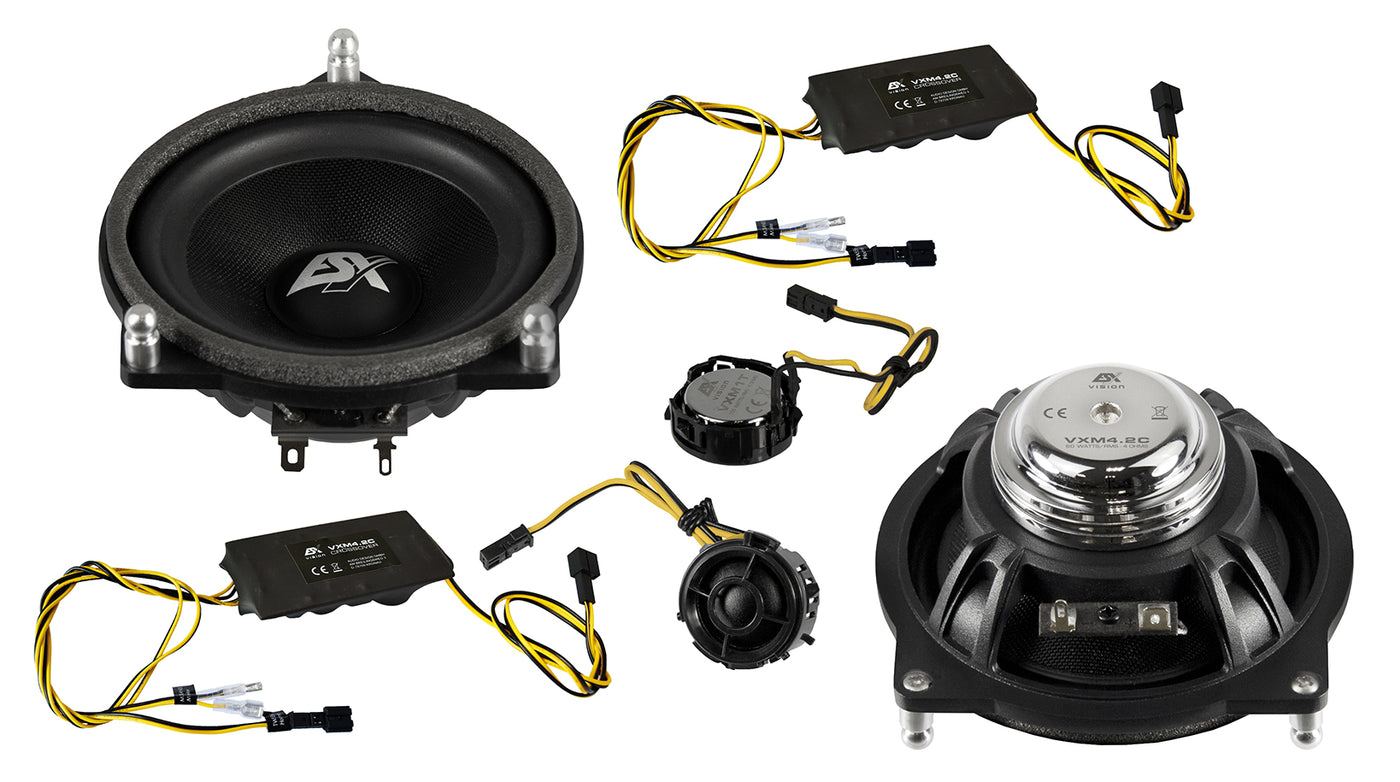 Official ESX product image: Esx Vision 2 -Way Coaxial 10Cm Vxm42