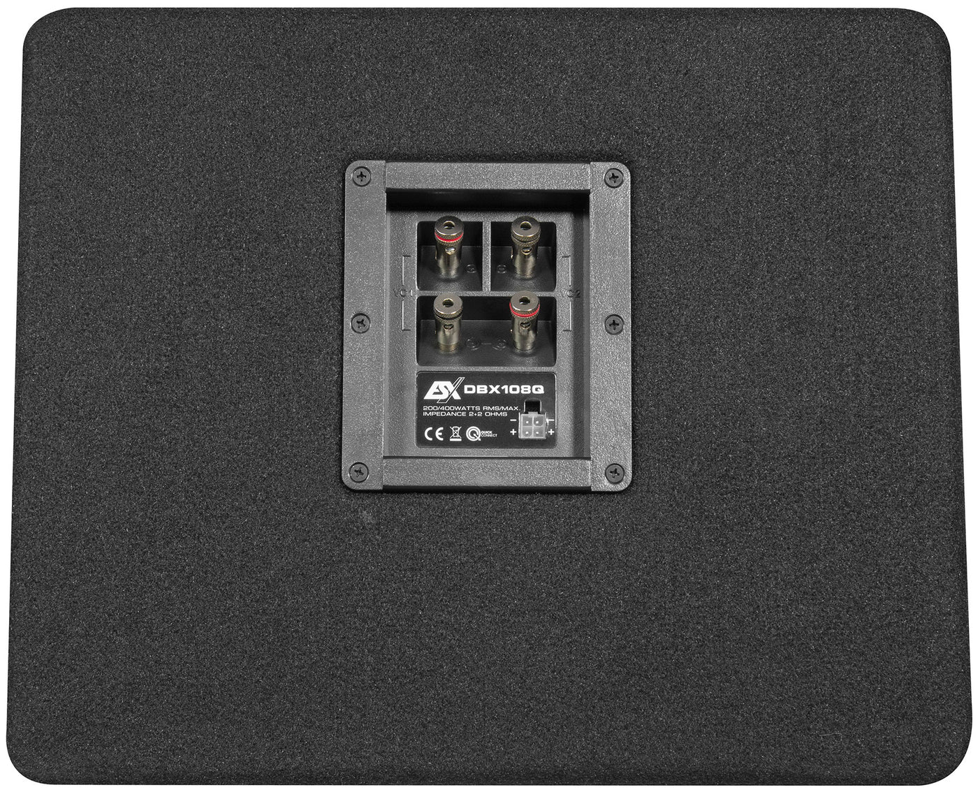 Official ESX product image: Esx Dbx Single Bassreflex Enclosure Dbx-108Q