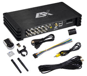 Official ESX product image: Esx Quantum 12-Ch Bt Dsp Qe812Sp With Built In Hd Player