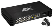 Official ESX product image: Esx Quantum 12-Ch Bt Dsp Qe812Sp With Built In Hd Player