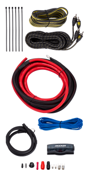 Kicker 47VK6 6AWG 2-Channel Amp Kit official 2