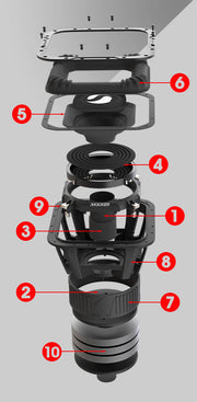 Kicker 49L7X101 10-inch SoloX L7X 1-ohm subwoofer product group view
