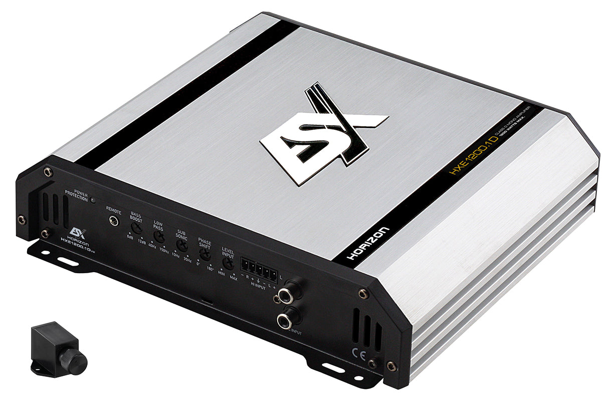 ESX HXE1200.1Dv2 Mono Class D Amplifier product image 1