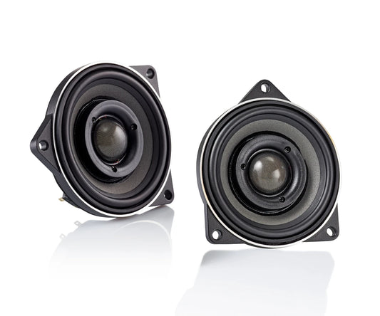 Morel Direct Fit BMW Premium 4" (100 mm) 2-Way Point Source Coaxial Speaker Set official Morel image 1