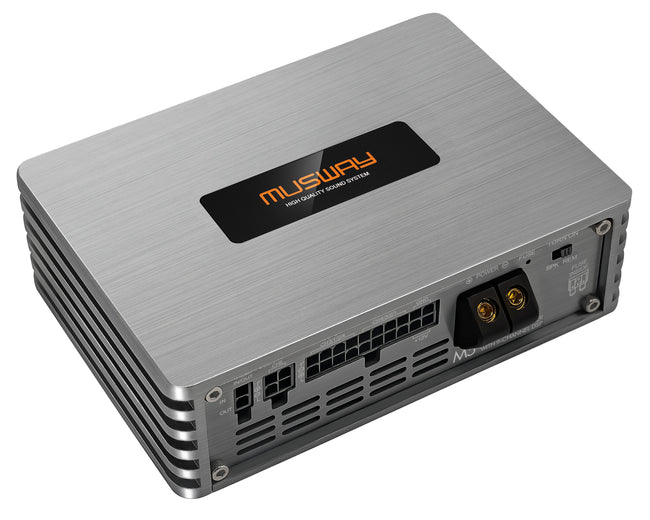 Musway M5 EVO with MQS and sub harness 50w rms x 4 @ 4ohm and 300w rms x 1 @ 2ohm will need 4ohm subs