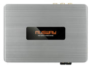Musway M5 EVO with MQS and sub harness 50w rms x 4 @ 4ohm and 300w rms x 1 @ 2ohm will need 4ohm subs