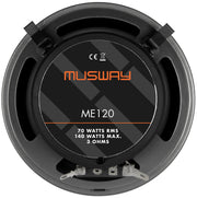 Musway ME120 - 12 CM (4.7") 2-WAY COAXIAL SPEAKERS
