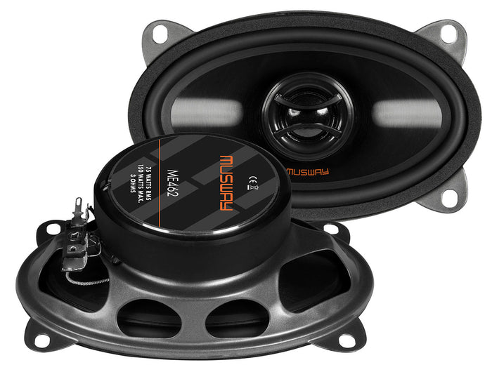 MUSWAY ME462 10 x 15“ CM (4 x 6”) 2-WAY COAXIAL SPEAKERS