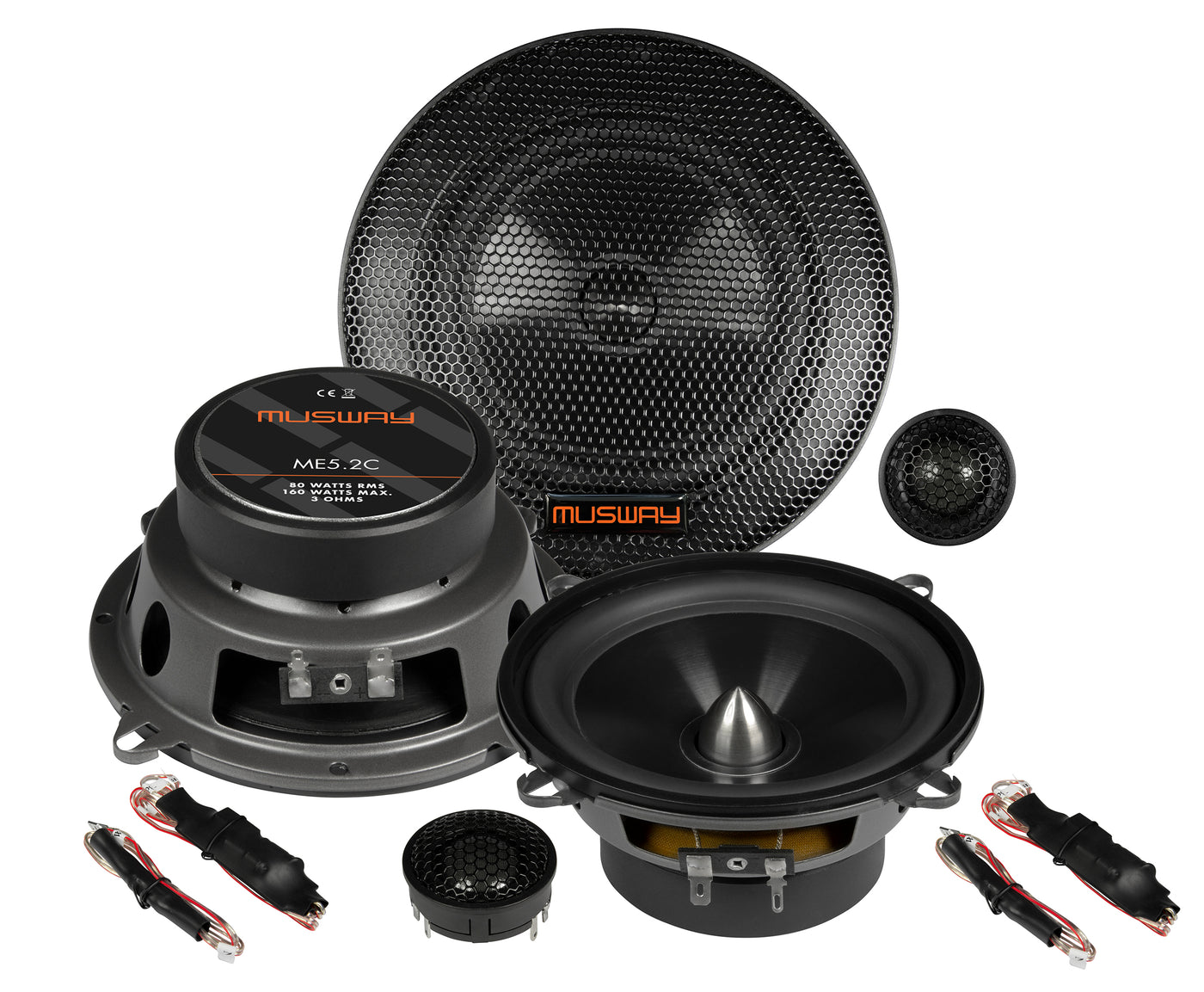 Musway ME5.2C - 13 CM (5.25”) 2-WAY COMPONENT SYSTEM