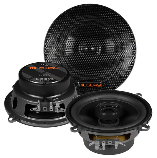 MUSWAY ME52 13 CM (5.25”) 2-WAY COAXIAL SPEAKERS
