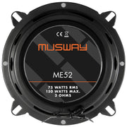 Musway ME52 - 13 CM (5.25”) 2-WAY COAXIAL SPEAKERS