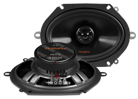 MUSWAY ME572 13 x 18“ CM (5 x 7”) 2-WAY COAXIAL SPEAKERS