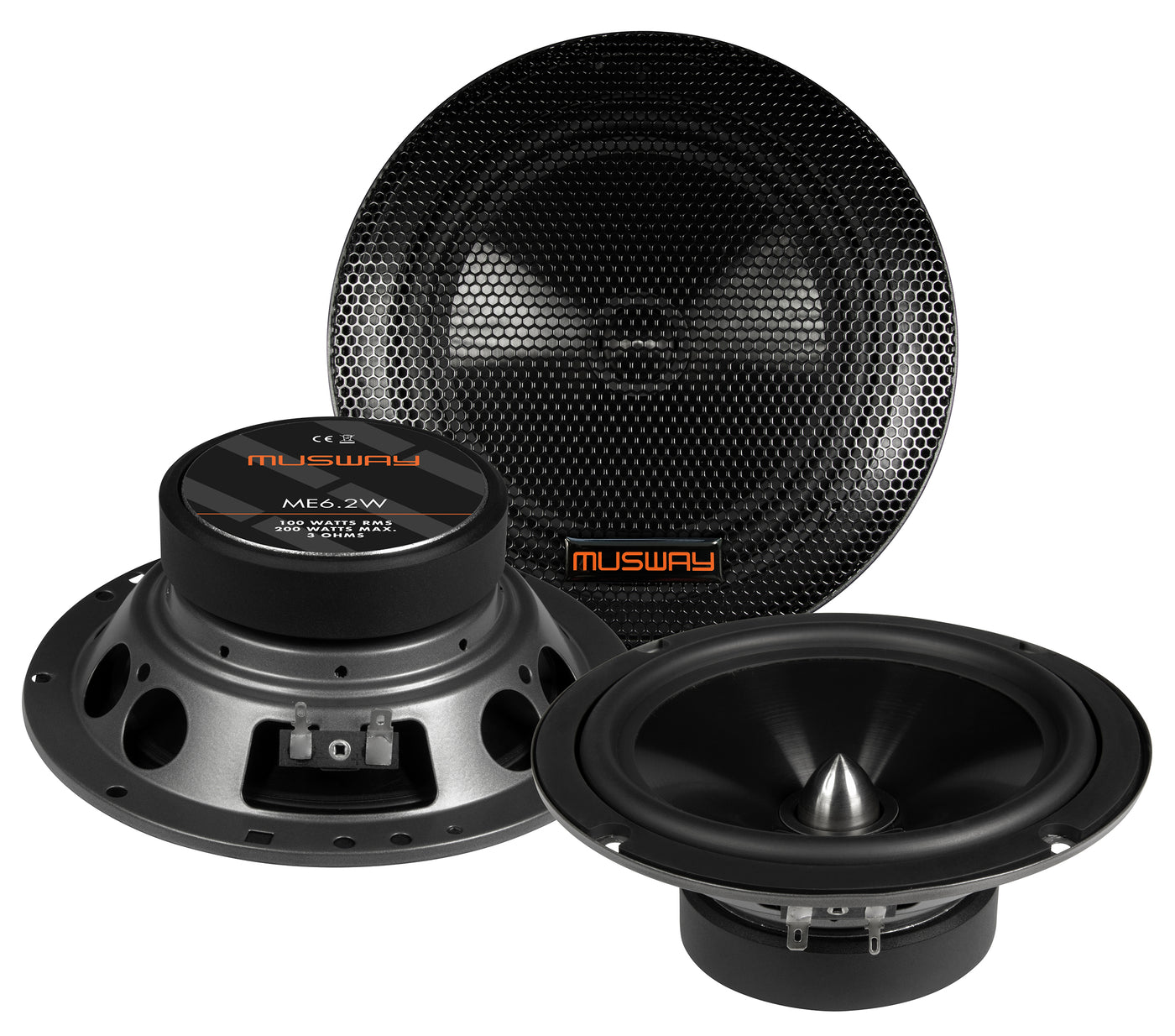 Musway ME6.2W - 16,5 CM (6.5”) KICKBASS SPEAKERS
