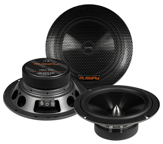 MUSWAY ME6.2W 16,5 CM (6.5”) KICKBASS SPEAKERS