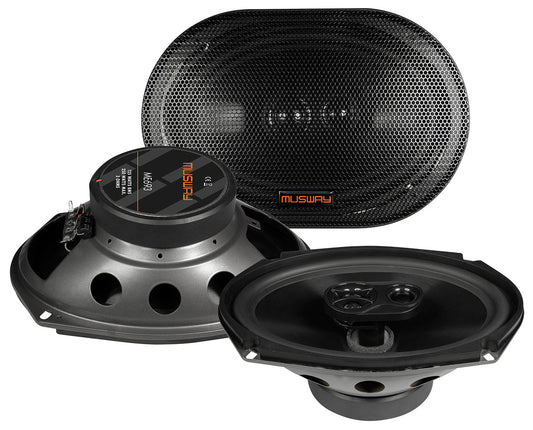 MUSWAY ME693 15 x 23“ CM (6 x 9”) 3-WAY TRIAXIAL SPEAKERS