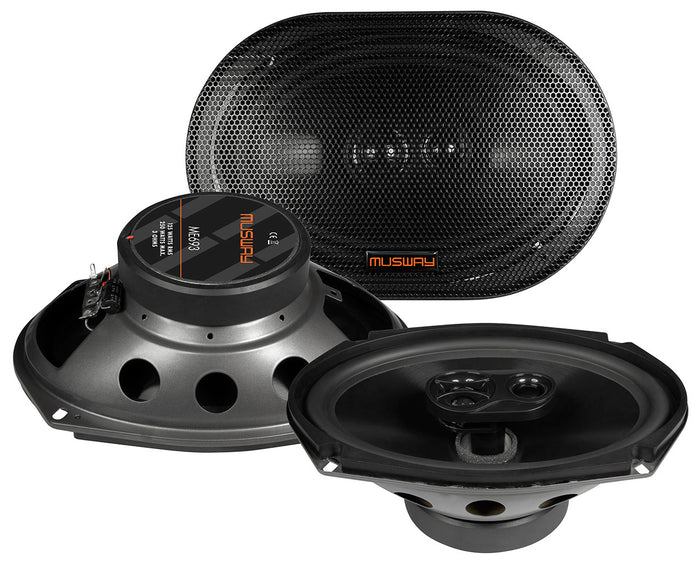 MUSWAY ME693 15 x 23“ CM (6 x 9”) 3-WAY TRIAXIAL SPEAKERS