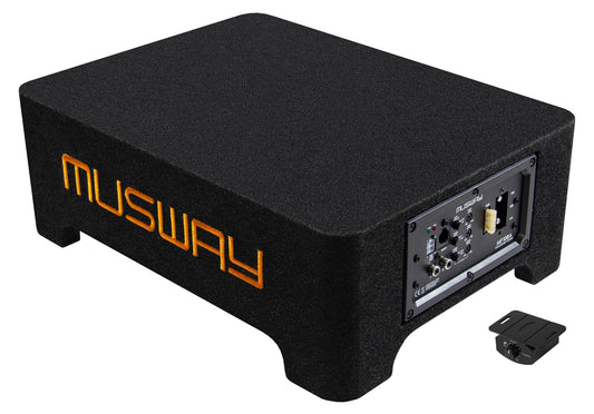 MUSWAY Active 8" WITH PASSIVE RADIATOR 225w RMS ENCLOSURE