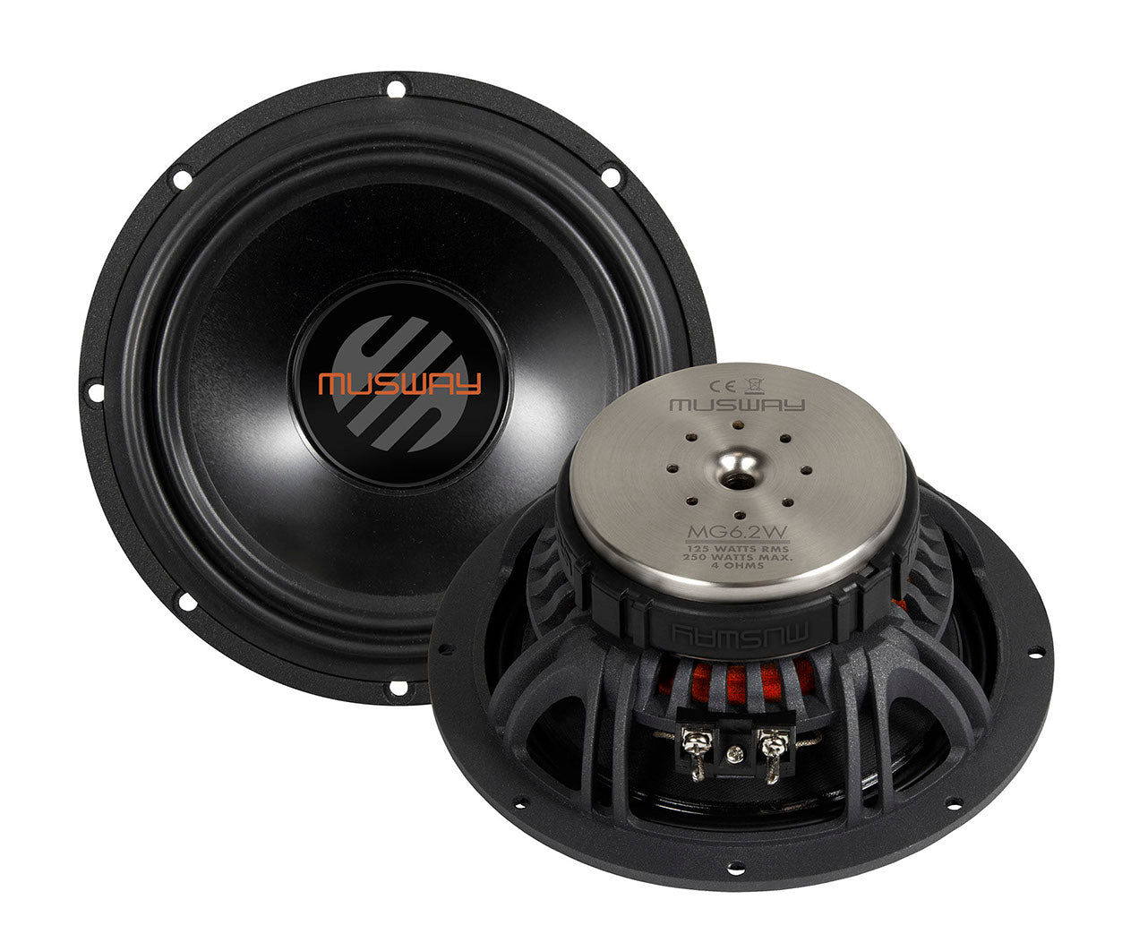 MUSWAY MG6.2W 16,5 CM (6.5”) KICKBASS SPEAKERS
