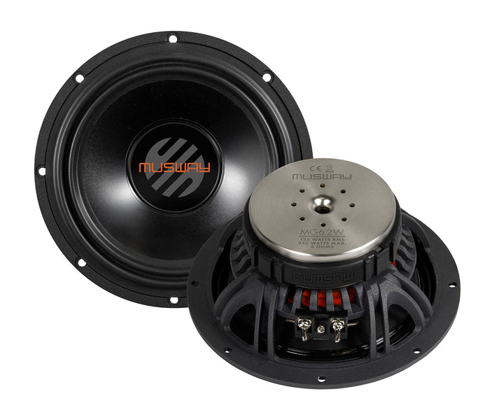 MUSWAY MG6.2W 16,5 CM (6.5”) KICKBASS SPEAKERS
