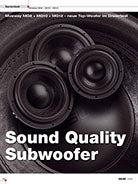 MUSWAY MG12 D2 300W RMS SUBWOOFER WITH GRILL