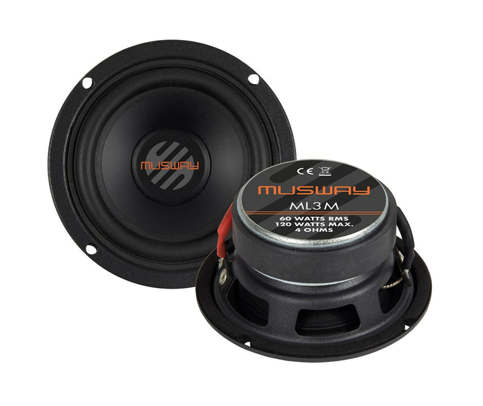 MUSWAY ML3M 7,5 CM (3”) MIDRANGE SPEAKERS