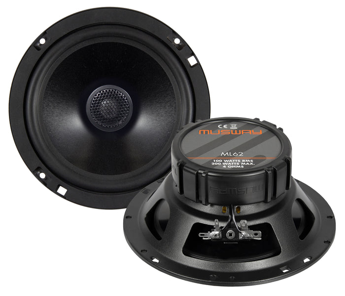 MUSWAY ML62 Audi 16,5 CM (6.5”) KICKBASS SPEAKERS