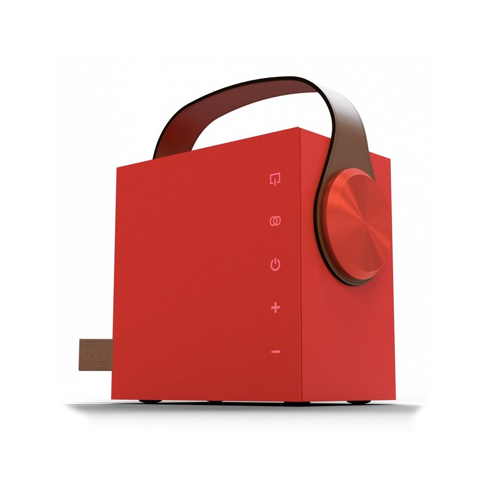Morel Biggie portable wireless speaker - Red