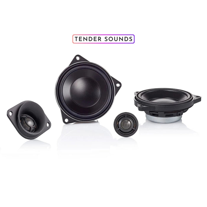 Morel Direct Fit BMW Premium 4" (100 mm) 2-Way Component Speaker Set