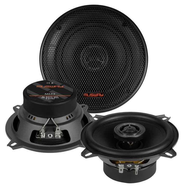 MUSWAY MS52 13 CM (5.25”) 2-WAY COAXIAL SPEAKERS
