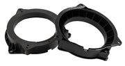 Musway MSR-B1 - 10 CM SPEAKER ADAPTER RINGS (1 PAIR) FOR BMW
