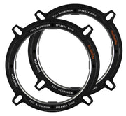 Musway MSR-HYKI1 - 16,5 CM ALUMINUM ADAPTER RINGS (1 PAIR/4-HOLE) FOR HYUNDAI/KIA