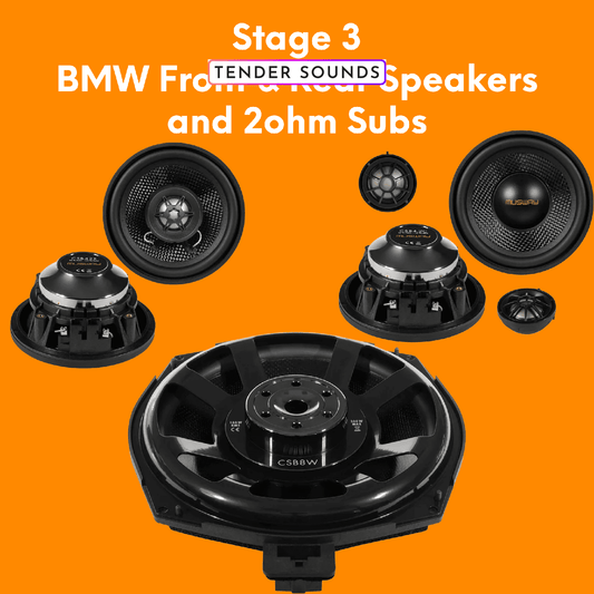 Stage 3 - BMW Speaker and Sub Upgrade