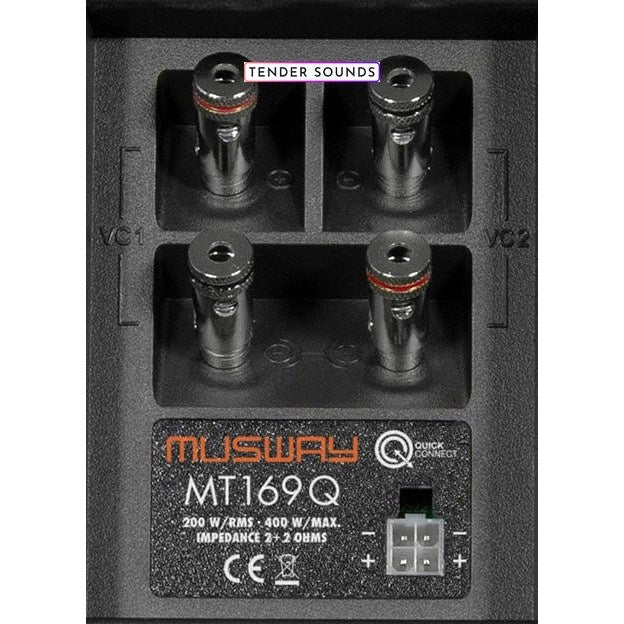 MUSWAY Single Bassreflex-Enclosure MT-169Q