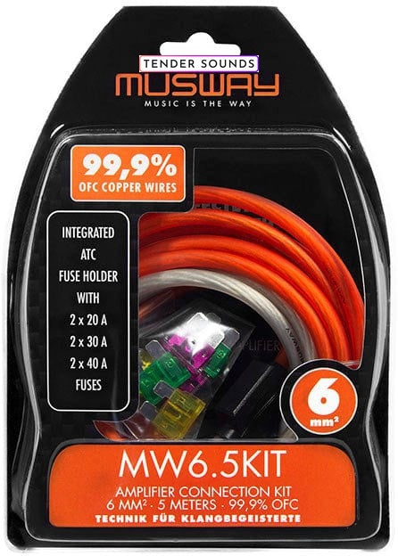 MUSWAY Wirekit 6 Mm² MW6.5KIT