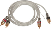 Musway MW1RCA - RCA STEREO PATCH CORD MADE FROM FULL COPPER (99,9% OFC), 1 METER