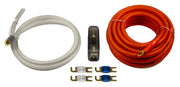 Included MUSWAY MW20.5KIT power and earth wiring; separate 40 A fuse pack also included