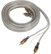 Musway MW3RCA - RCA STEREO PATCH CORD MADE FROM FULL COPPER (99,9% OFC), 3 METERS