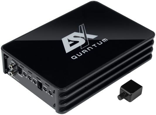 ESX Q-ONEv3-24V mono Class D amplifier front-angle image