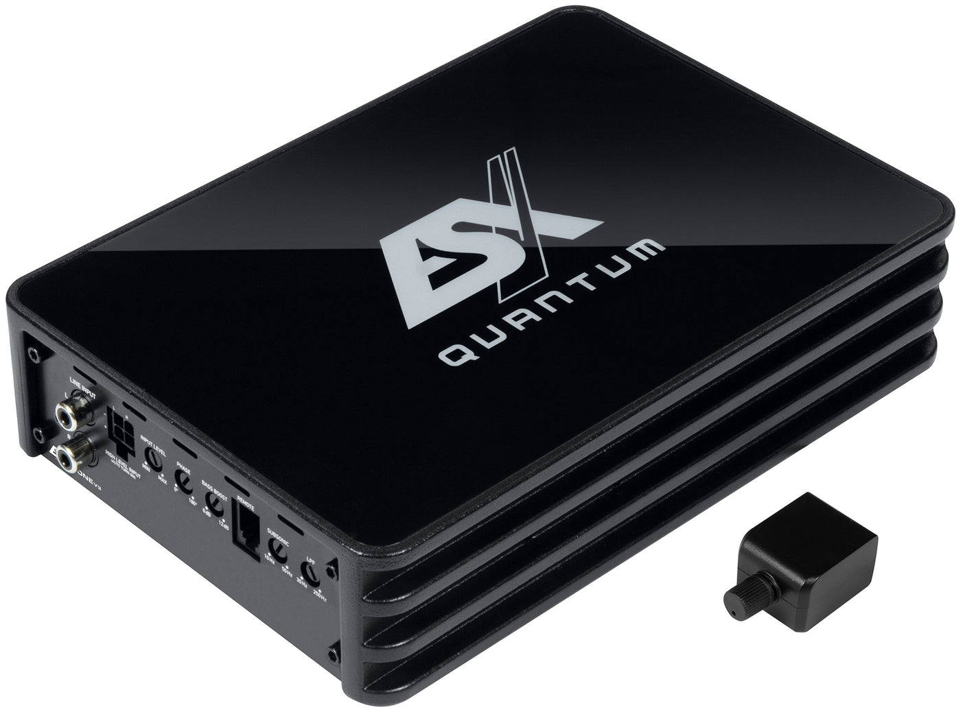 ESX Q-ONEv3 mono Class D amplifier front-angle image