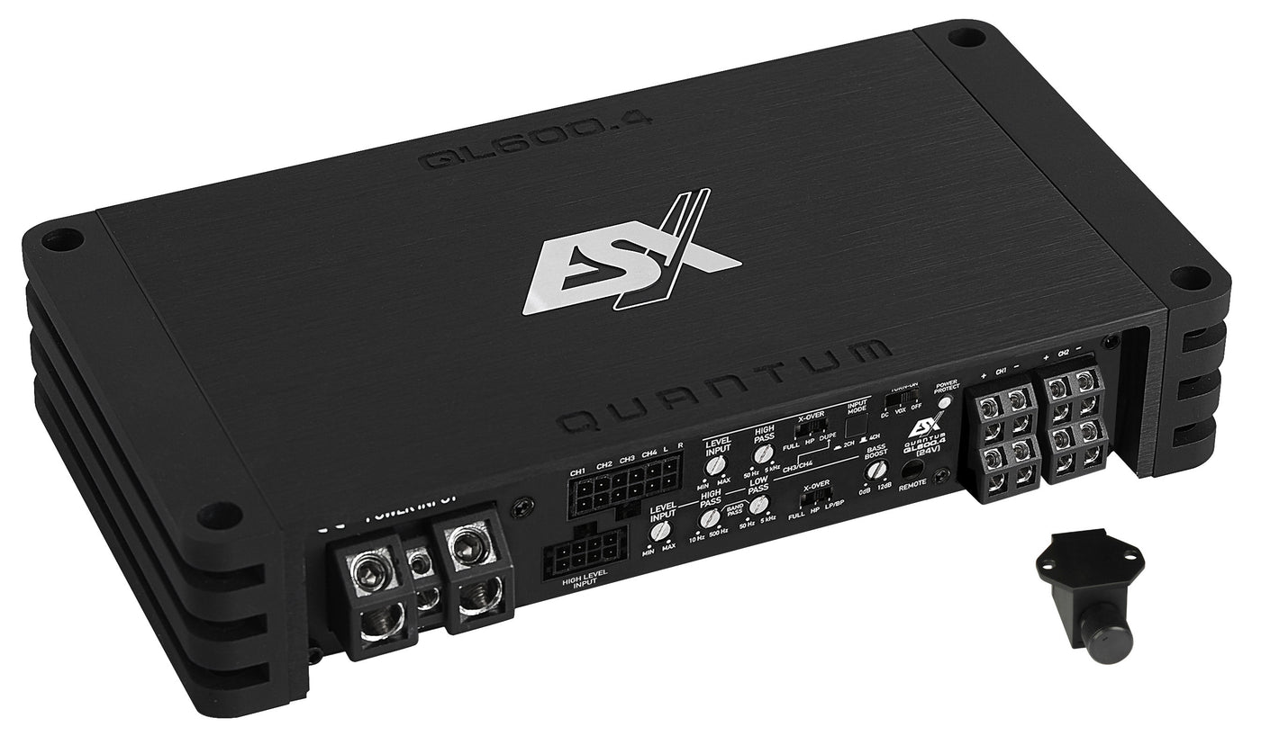 ESX QL600.4-24V 4-Channel Class D Amplifier product image 1